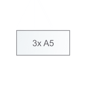 Folders 3x A5 (444x210)