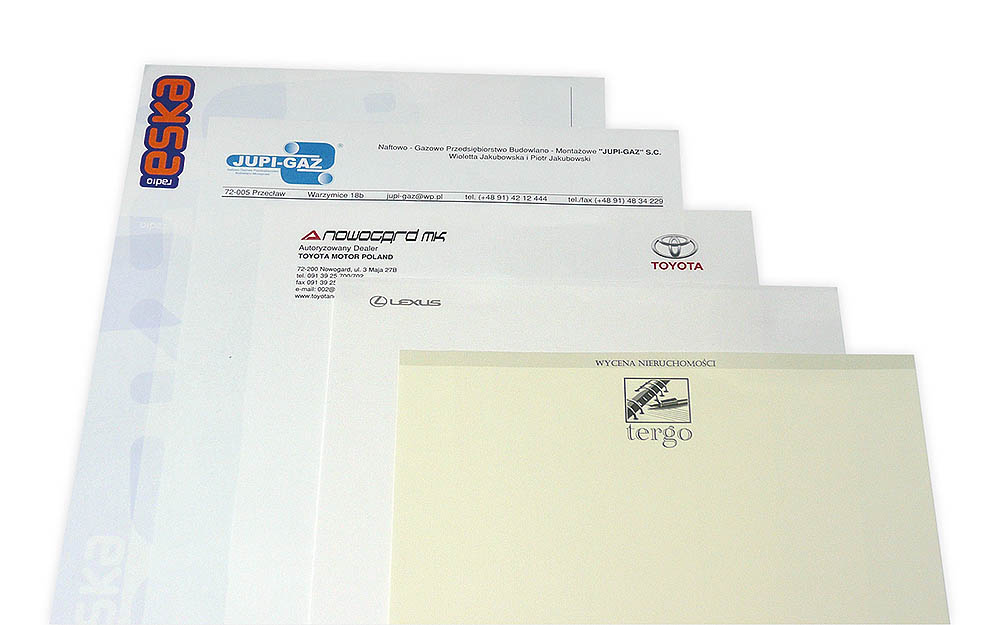 Printing letterhead - letterhead