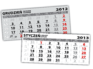 Calendar pads