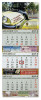 Three-month calendars