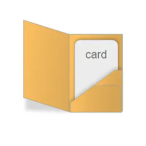 Card Holder with Pocket