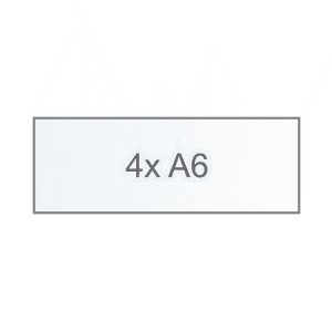 Folders 4x A6 (420x148)