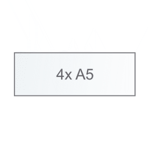 Folders 4x A5 (592x210)