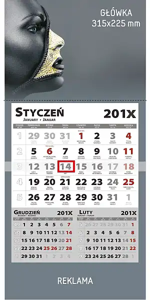 Single-month calendars (310x670)