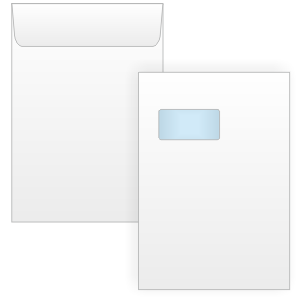 Envelopes C4 left window