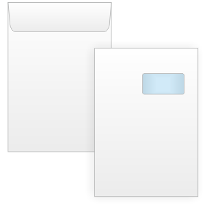 Envelopes C4 right window