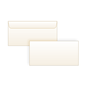 Envelopes DL creme Envelopes DL creme