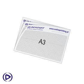 A3 - 52 card desk pads with a calendar