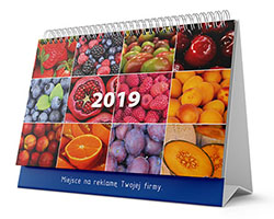 Multi-panel spiral calendar calendar - Fruit
