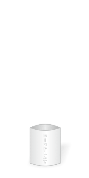 (320x400) Totem display flash, elliptical, folded (320x400) Totem display flash, elliptical, folded
