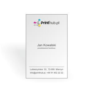 Vertical business cards (55x85)