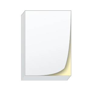 Carbonless copy pads - 100 sheets (original +1 copy)
