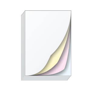 Carbonless copy pads - 100 sheets (original +3 copies)  