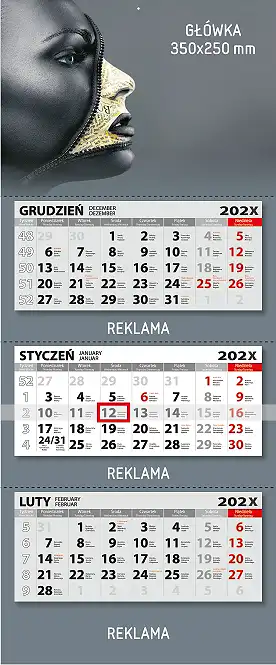 Three-month calendars large (350x855)