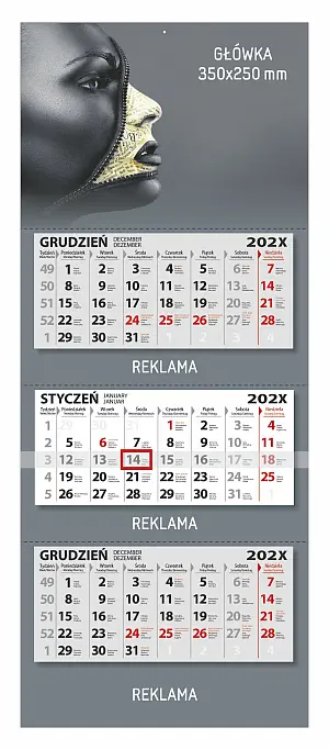 Three-month calendars large (350x855)