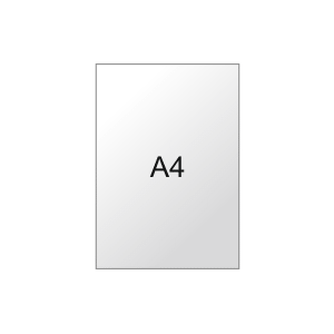 Letterhead or A4 form