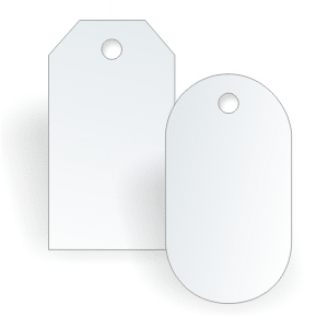 Custom Hang Tags, hangers for clothes - your own shape